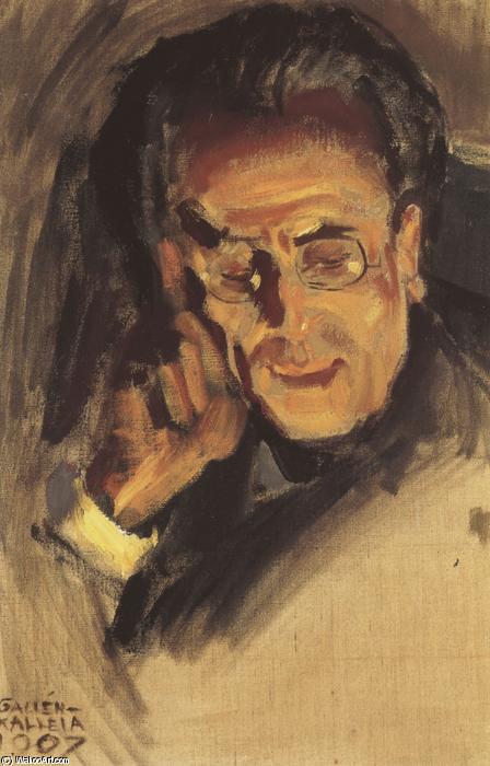 Portrait Of Gustav Mahler — Akseli Gallen-kallela