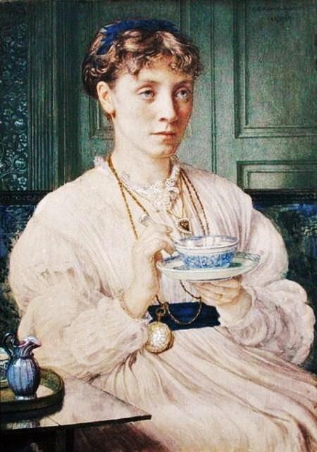 Portrait Of Georgiana Burne-jones — Sir Edward John Poynter