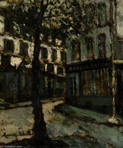 Place Des Abbesses — Утрилло