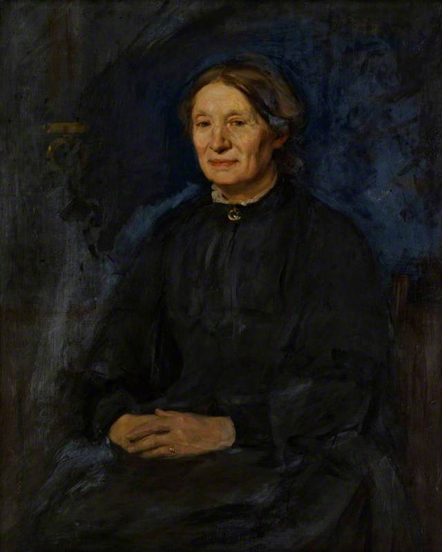 The Artist's Mother, Mrs James Walls — William Walls
