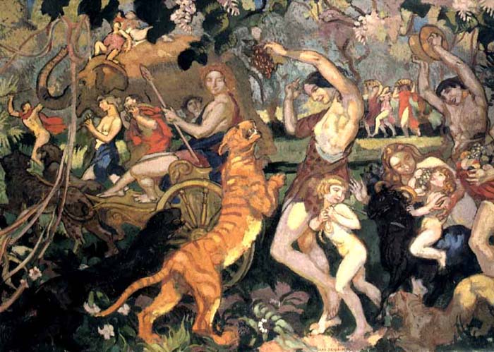 La Bacchanale Pour Le Magasin Tigre Royal — Denis Maurice