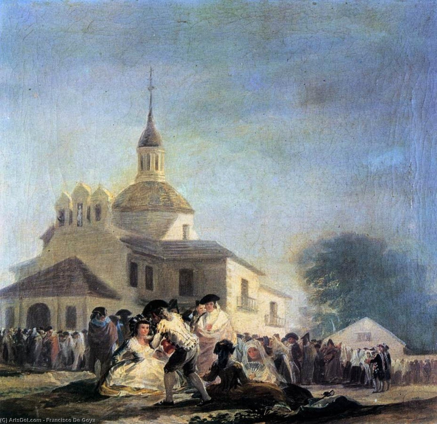 Peregrinación A La Iglesia De San Isidro — Francisco José De Goya Y Lucientes