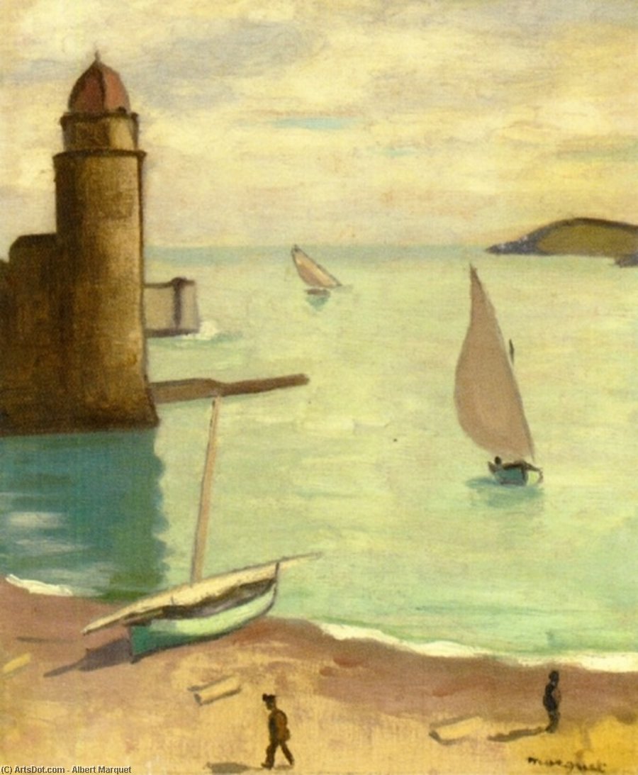 Fishing Boats Returning, Collioure — Albert Marquet