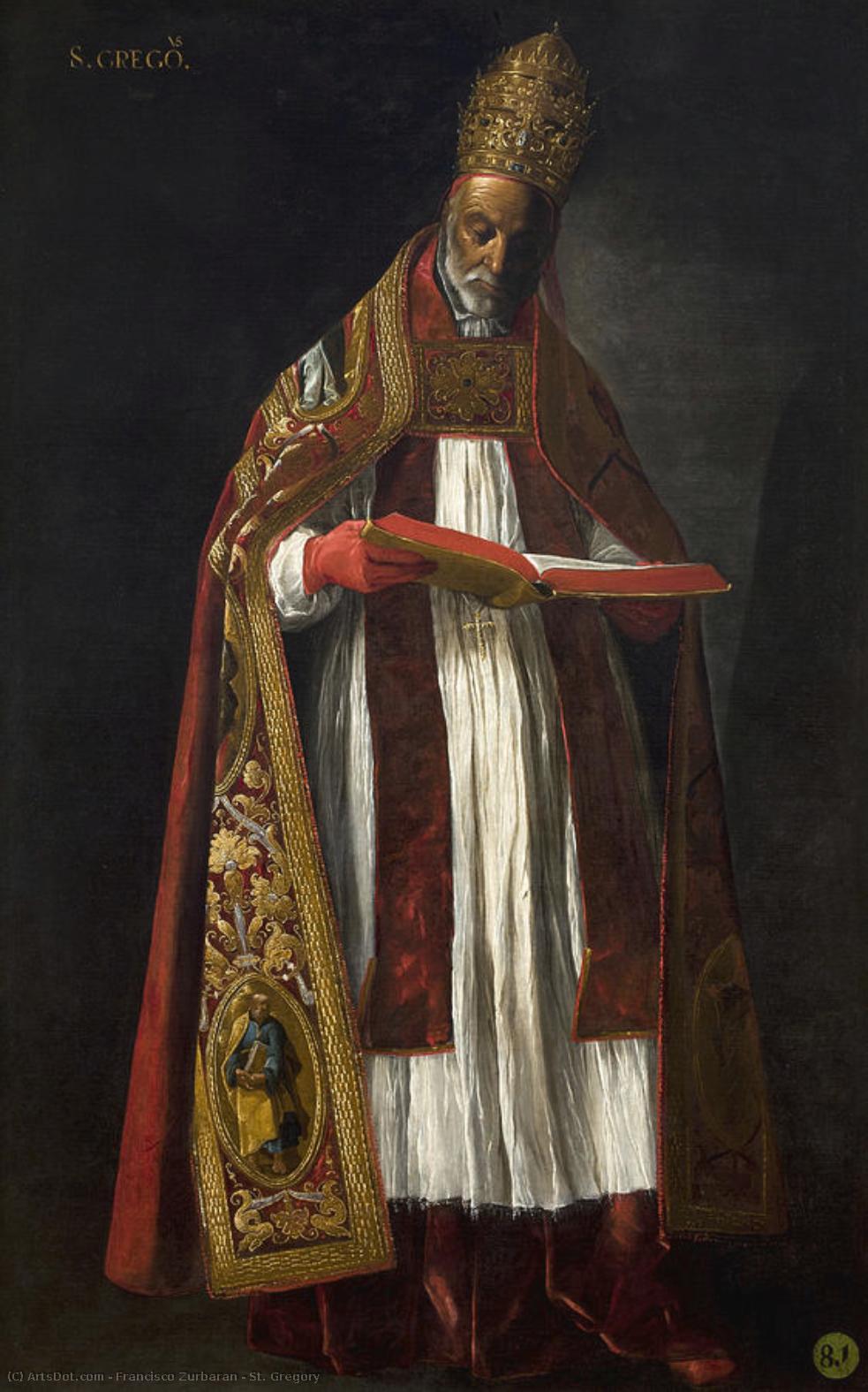 St. Gregory — Франсиско Де Зубарран