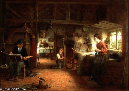 The Artist's Visit — Frederick Daniel Hardy