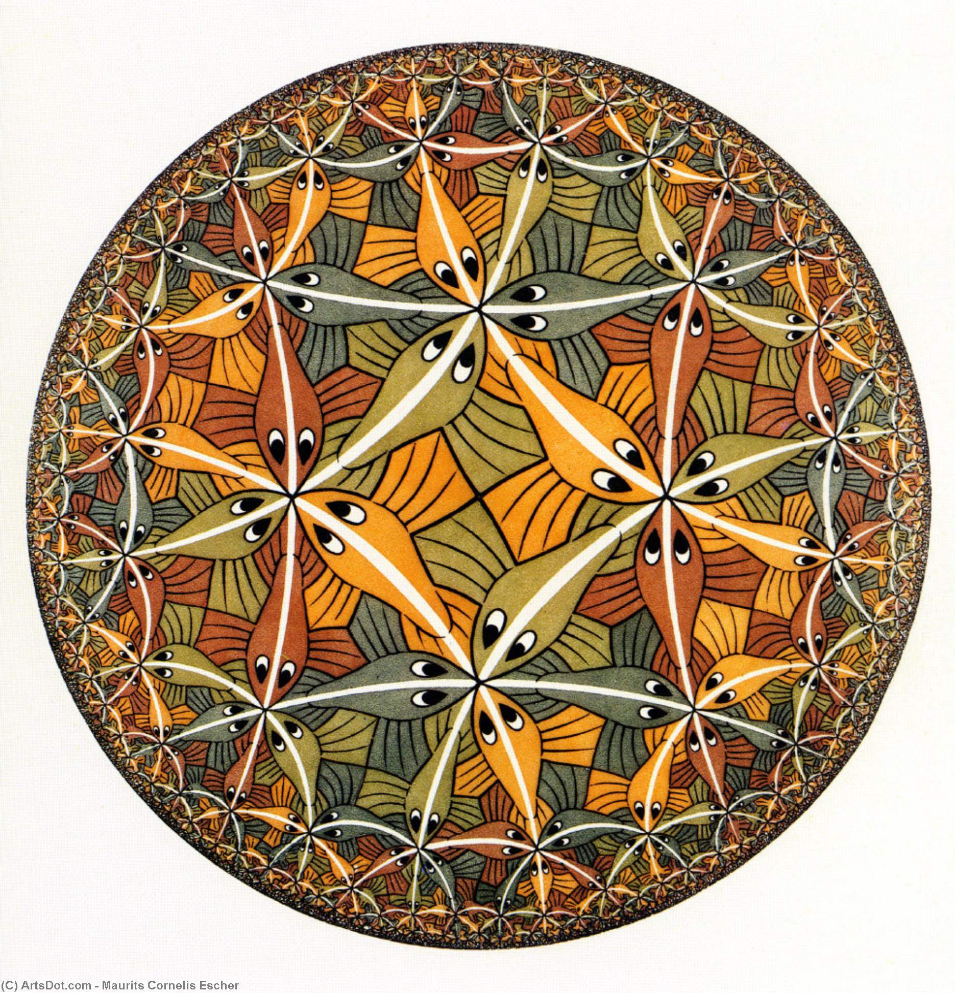 Título: Tercer Límite — Maurits Cornelis Escher
