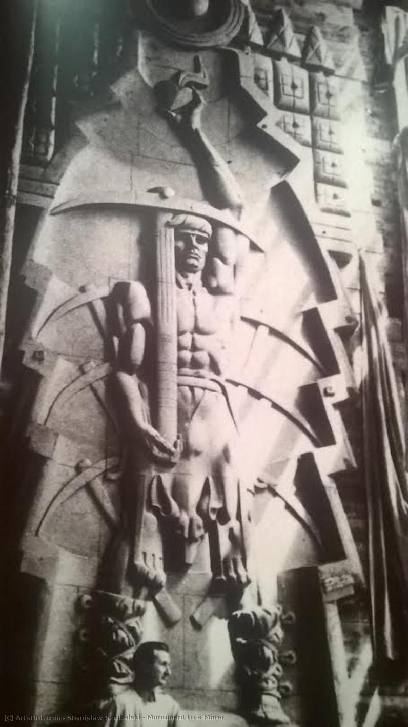 Monument To A Miner — Stanisław Szukalski