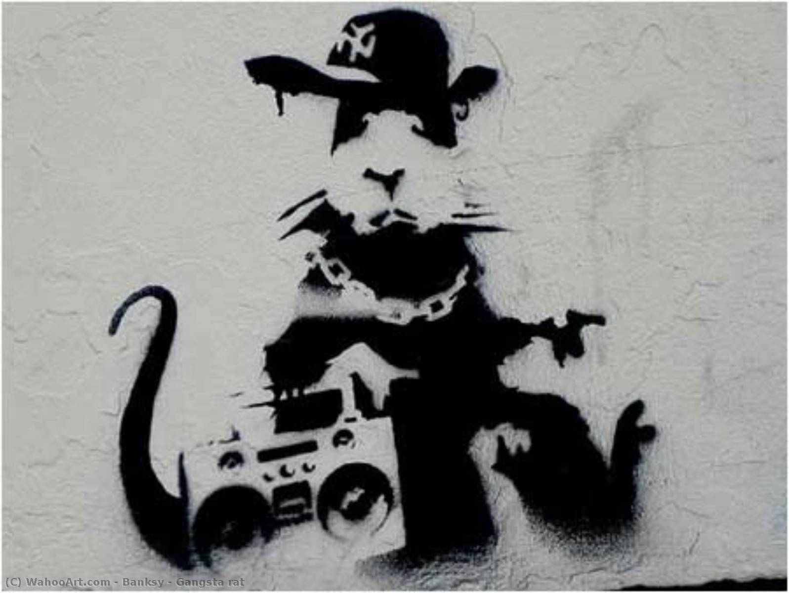 Gangsta Rat — Banksy