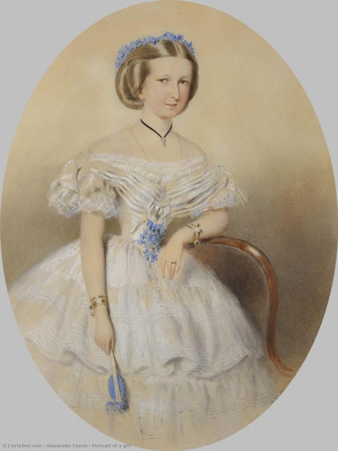 Portrait Of A Girl — Alexander Clarot