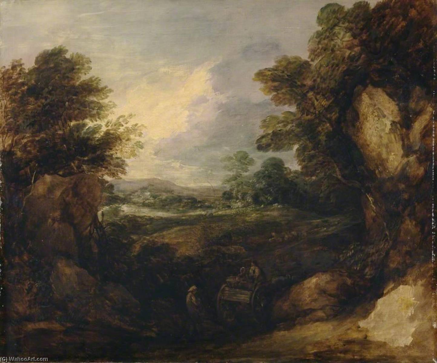 Landscape With Figures — Tomas Gejnzboro