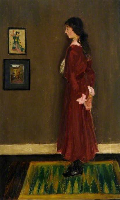 Portrait Of The Artist's Sister, Rhoda — James Bolivar Manson