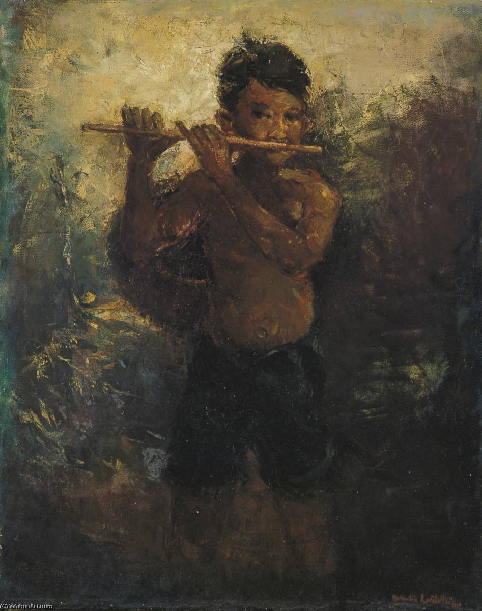 The Flautist — Romualdo Frederico Locatelli