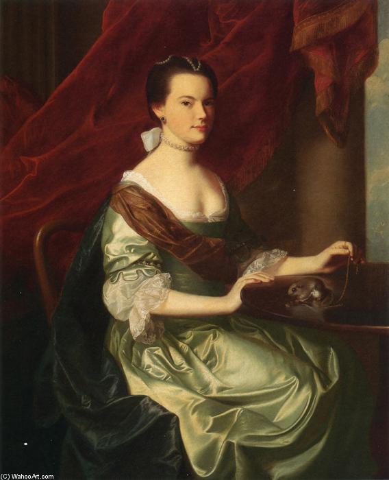 Mrs. Theodore Atkinson, Jr (francis Deering Wentworth) — John Singleton Copley