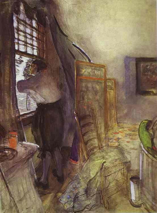 Peter I In The Palace Of Monplaisir — Valentin Alexandrovich Serov