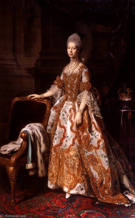 The British Queen Charlotte Of Mecklenburg-strelitz — Sir Nathaniel Dance Holland