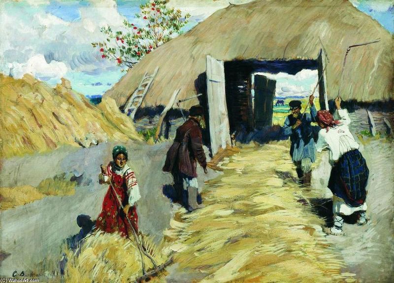 The Vinogradov-gumno — Sergey Arsenievich Vinogradov