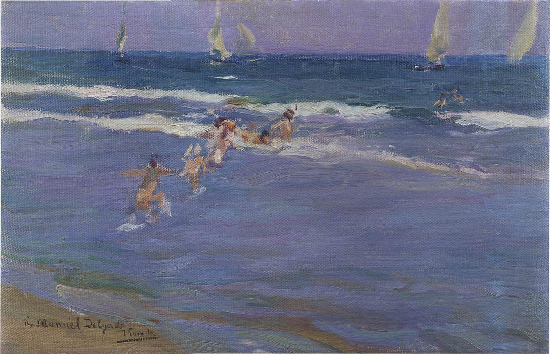 Children In The Sea — Joaquín Sorolla Y Bastida