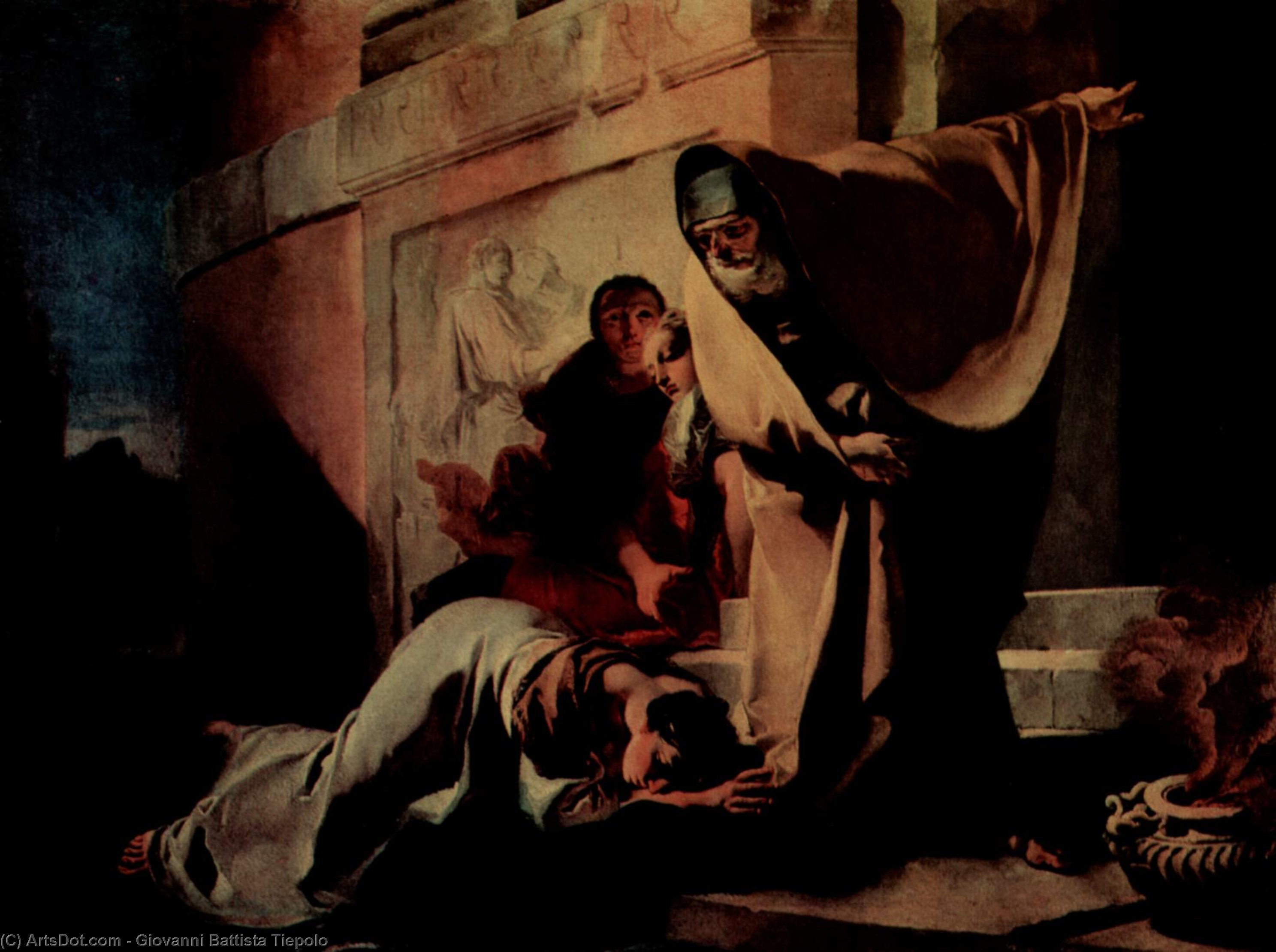 The Repudiation Of Hagar — Giambattista Tiepolo