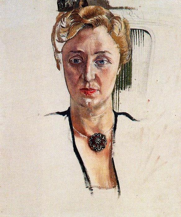 Portrait Of Anny Lewinter Frankl — Sir Stanley Spencer