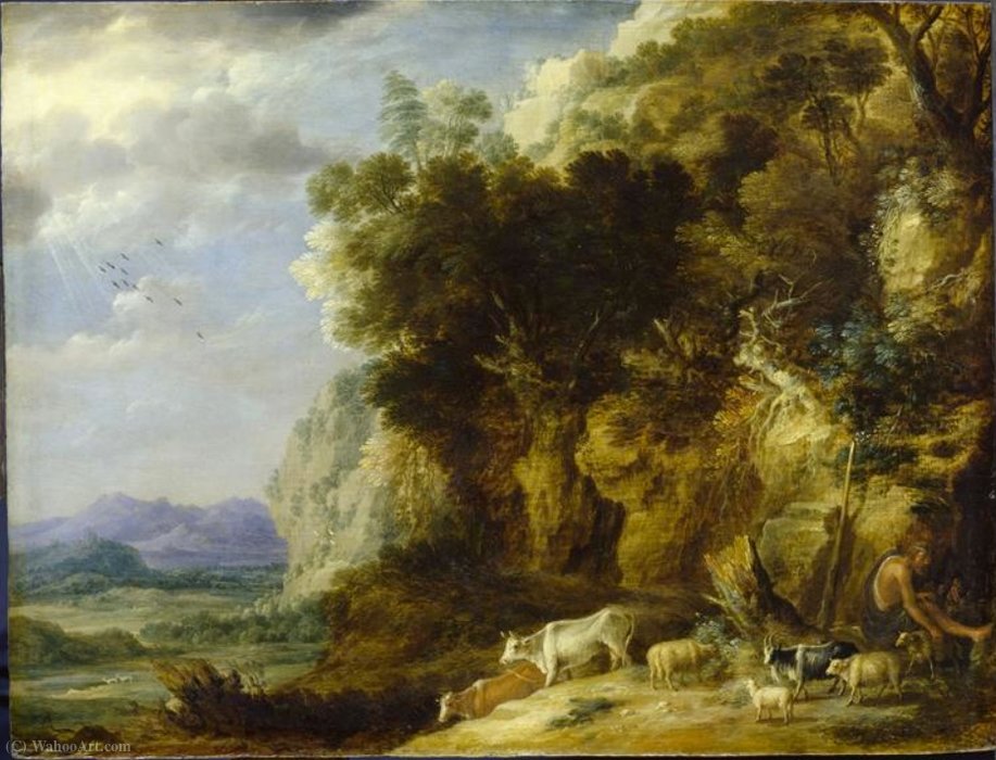 Landscape With Polyphemus — Gillis I Peeters