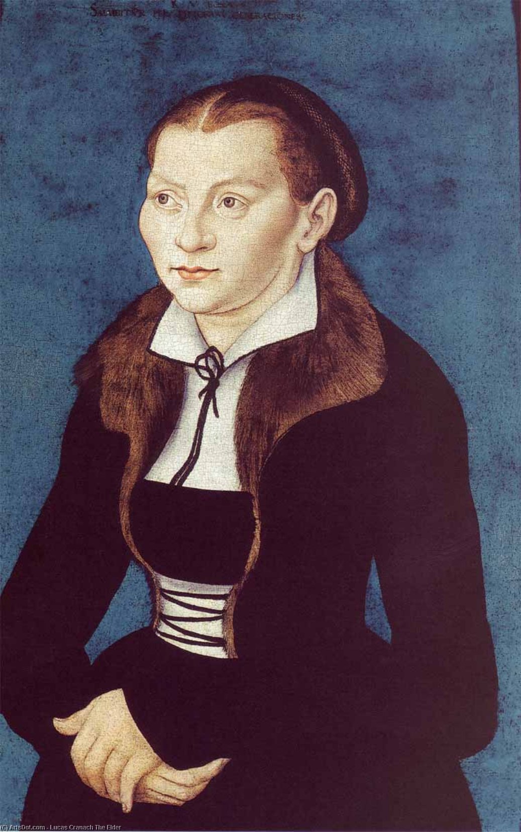 Portrait Of Katharina Von Bora — Lucas Cranach The Elder