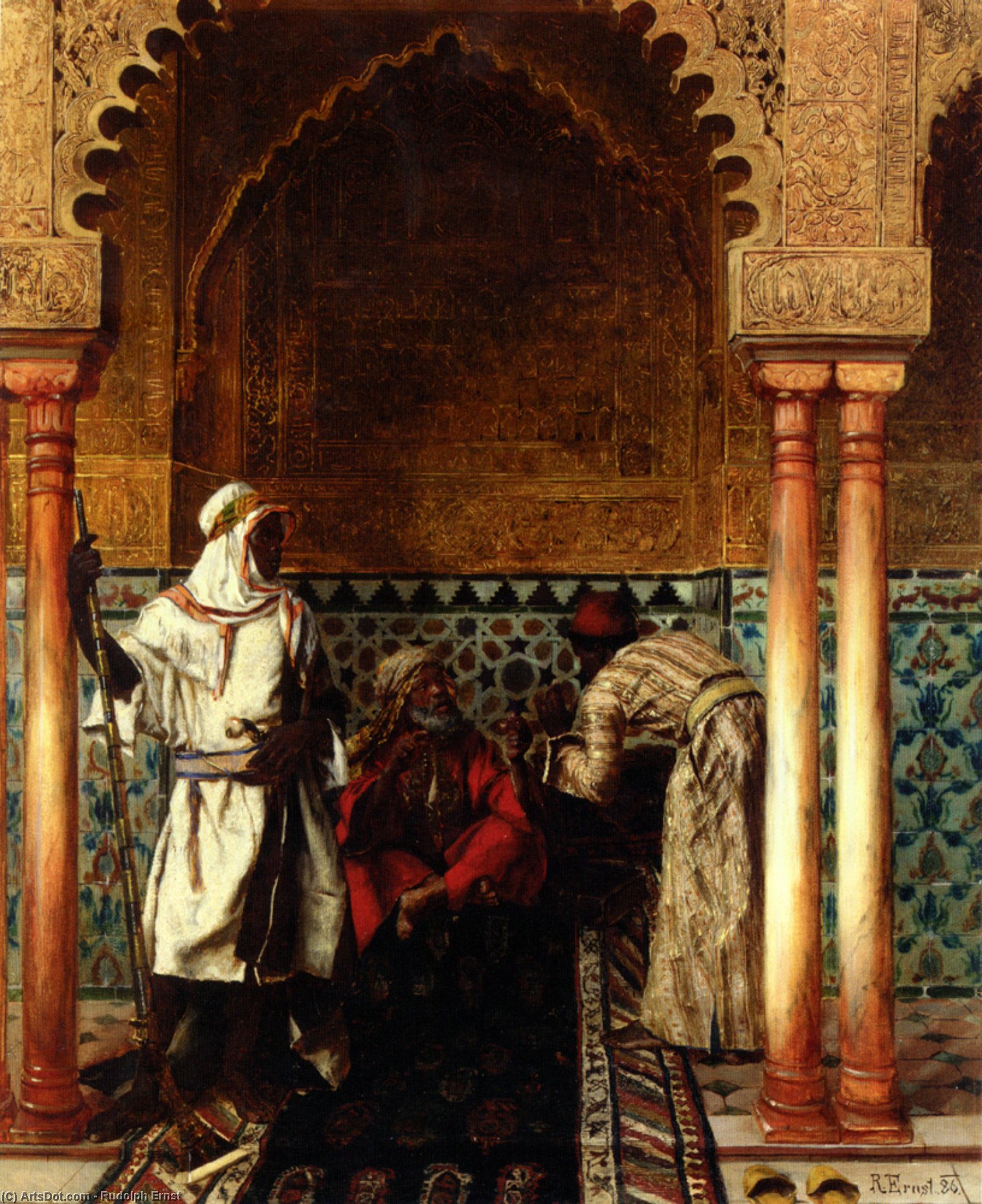 Der Weise (the Sage) — Rudolf Ernst
