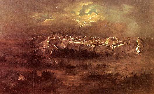 The Last Stand, (painting) — Charles Marion Russell