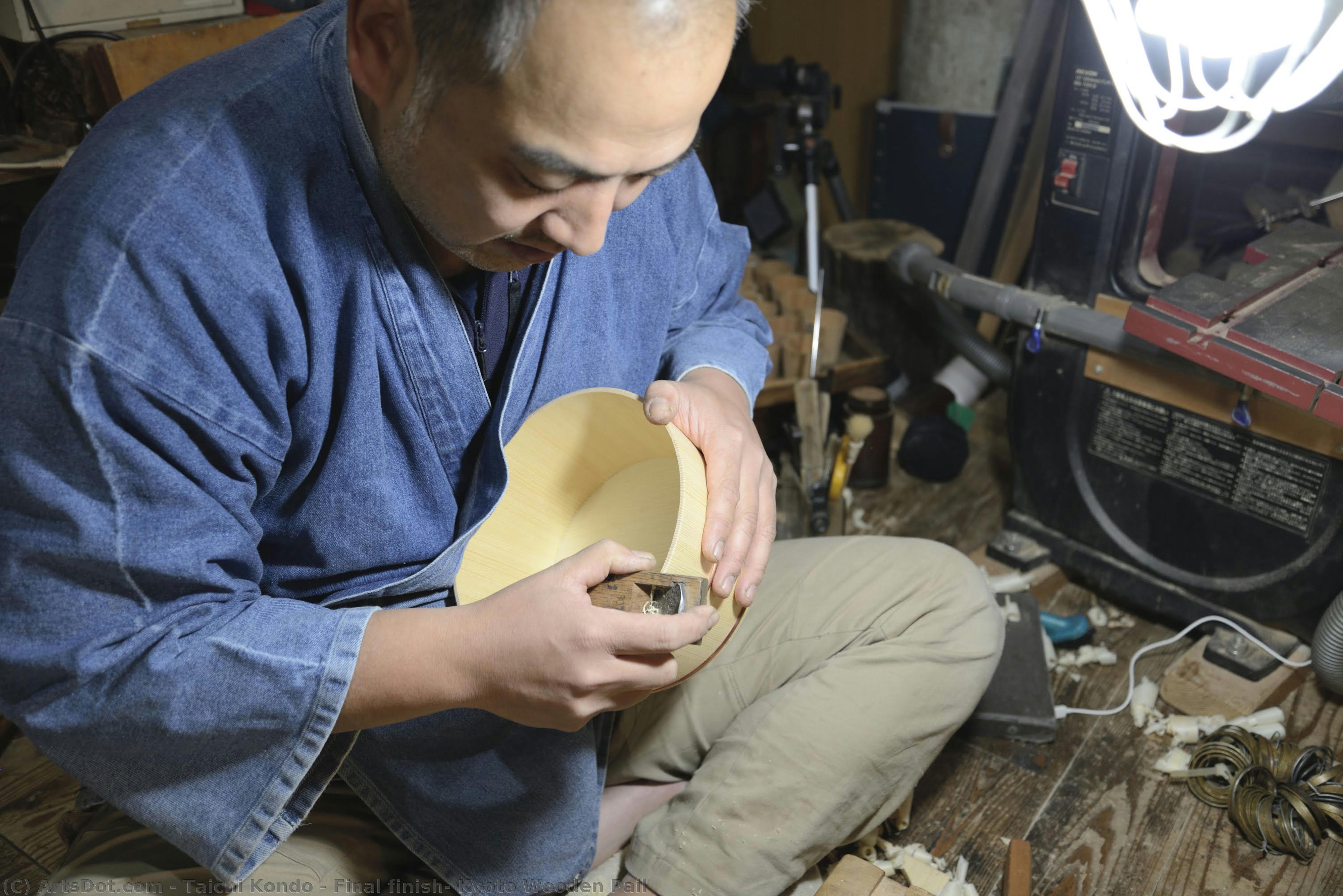 Final Finish, Kyoto Wooden Pail — Taichi Kondo