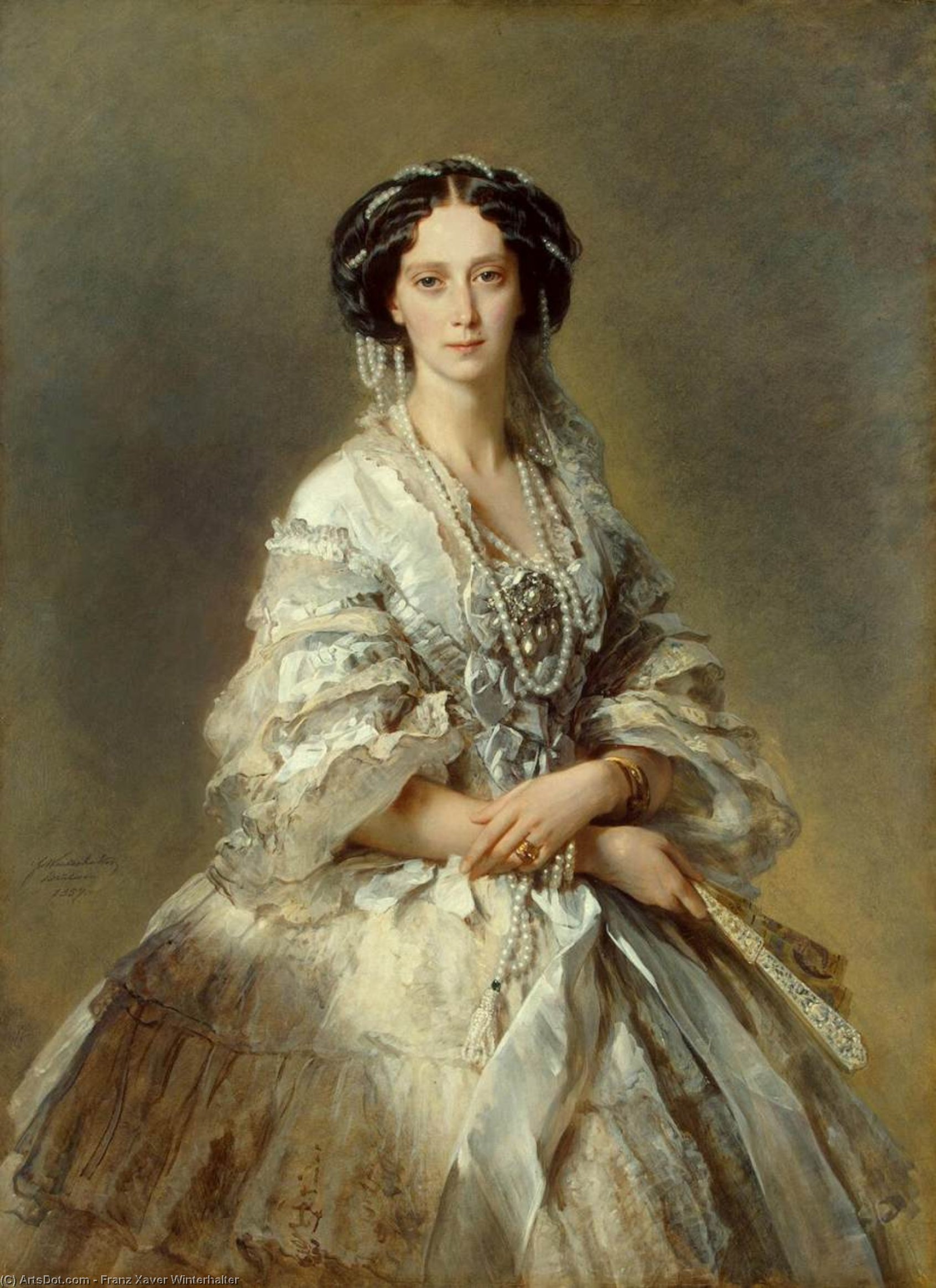 Retrato De La Emperatriz María Alexandrovna — Franz Xaver Winterhalter