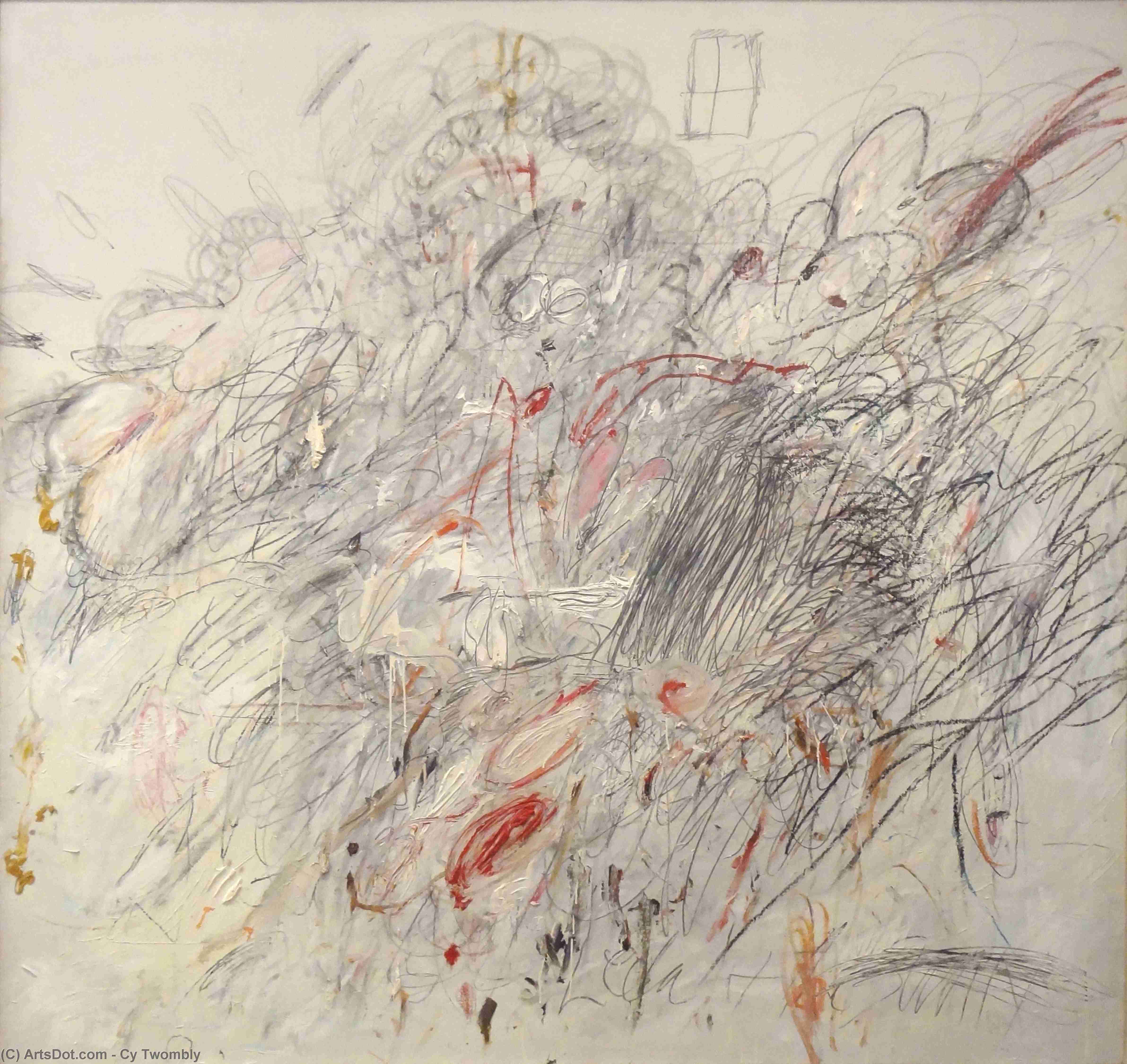 Leda And The Swan — Cy Twombly