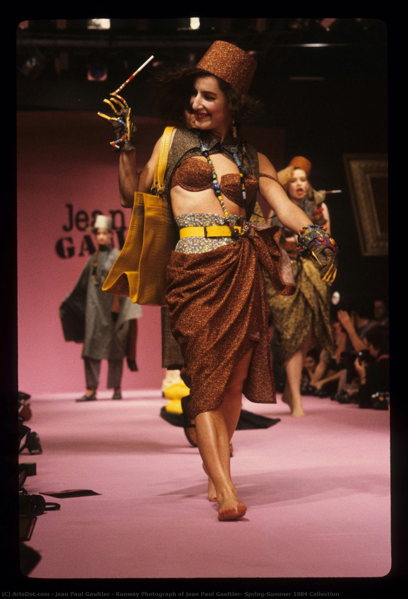 Runway Photograph Of Jean Paul Gaultier, Spring/summer 1984 Collection — Jean Paul Gaultier