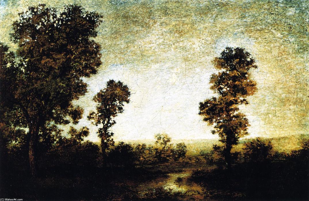 Landscape With Walled Town — Ralph Albert Blakelock