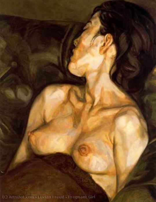 Pregnant Girl — Lucian Freud