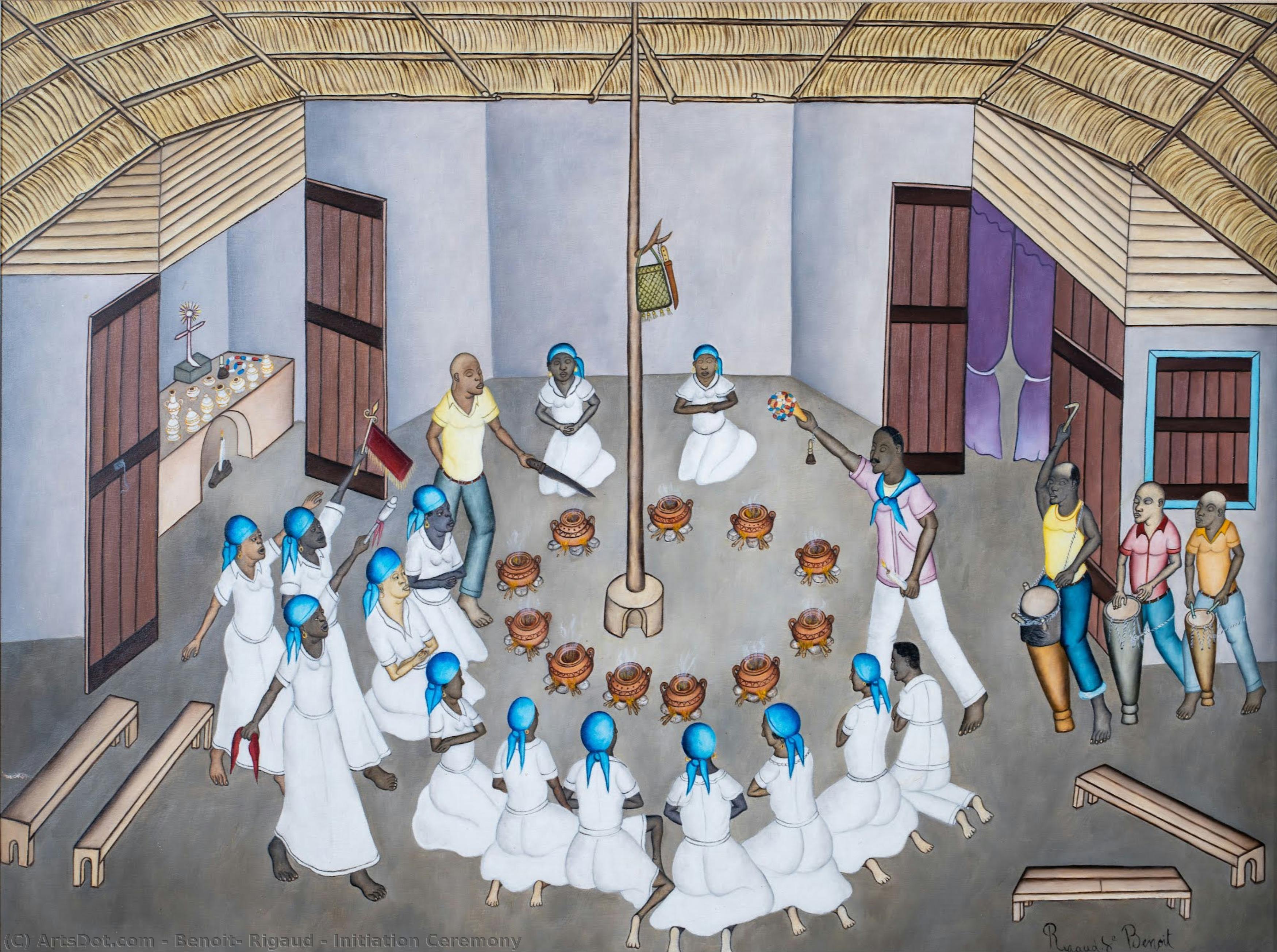 Initiation Ceremony — Benoit, Rigaud