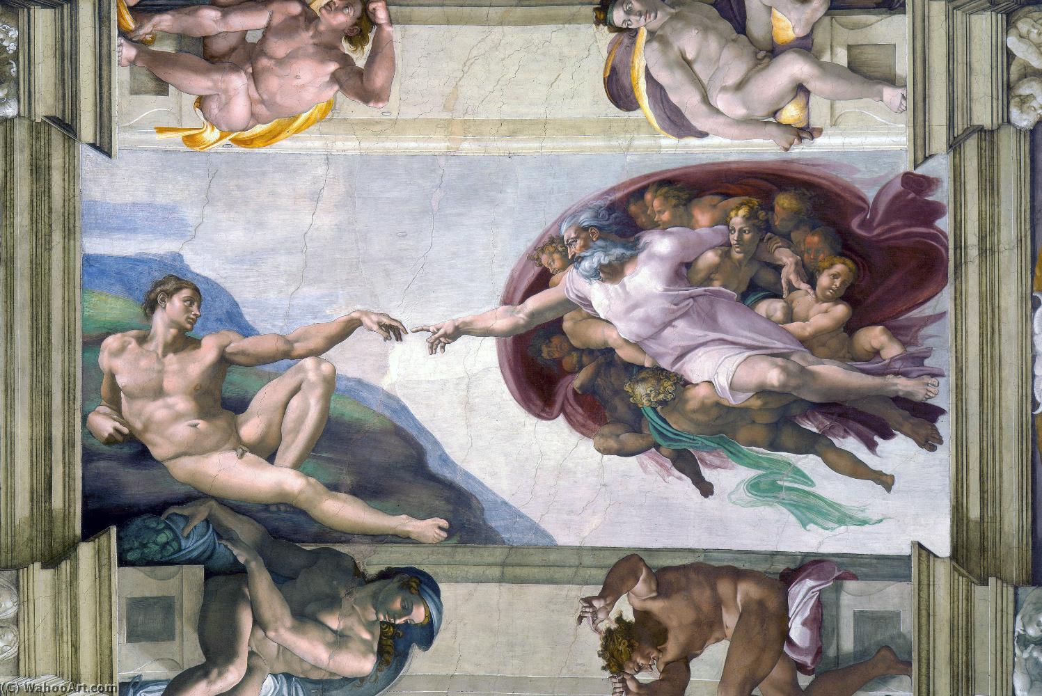 Creation Of Adam (sistine Chapel) — Michelangelo Buonarroti