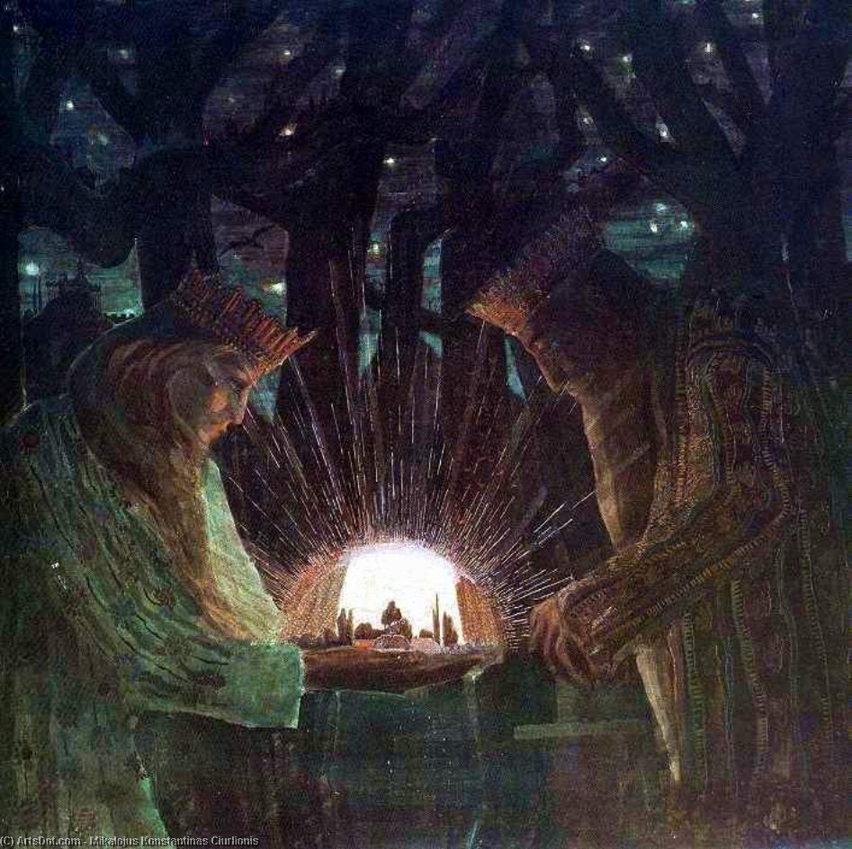 The Kings - Fairy-tale — Mikalojus Konstantinas Čiurlionis