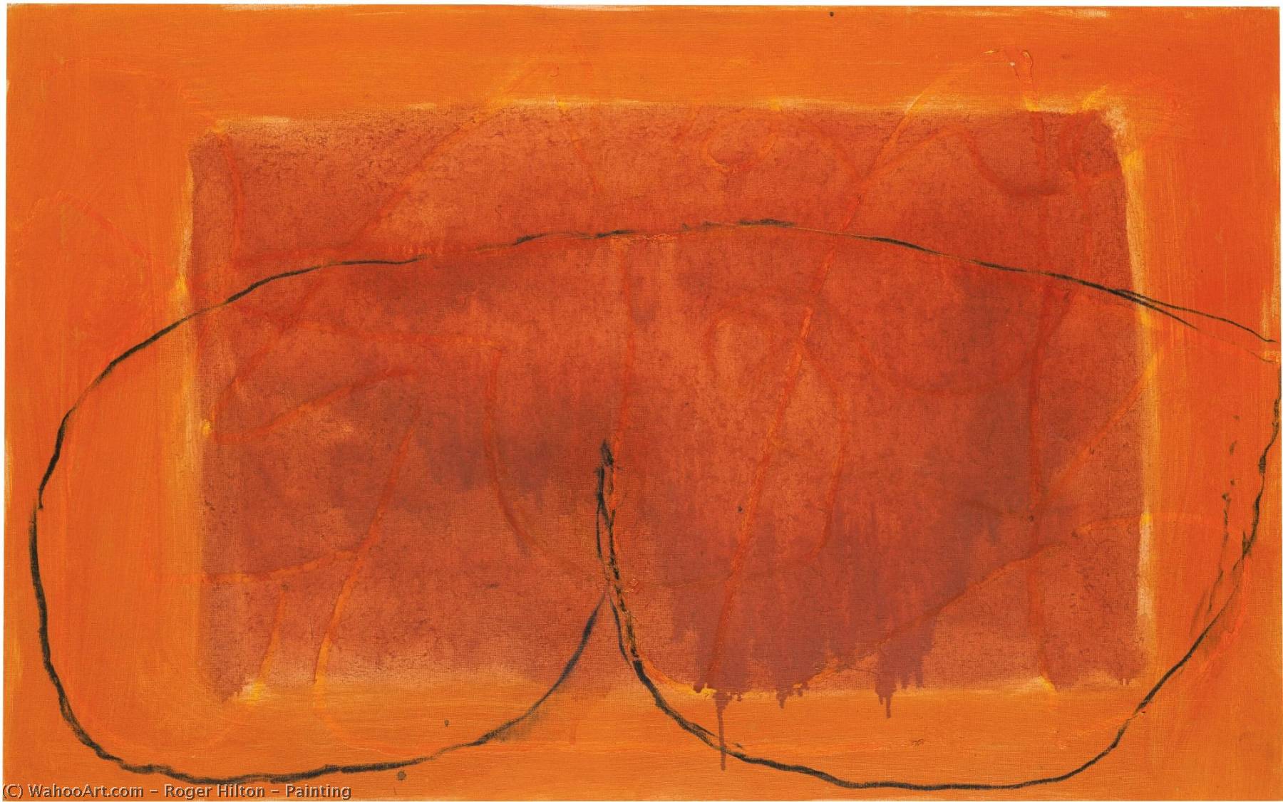 Painting — Roger Hilton