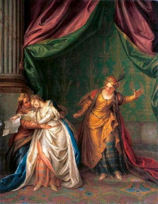 The Fainting Of Atalide (dole Version) — Charles Antoine Coypel Iv