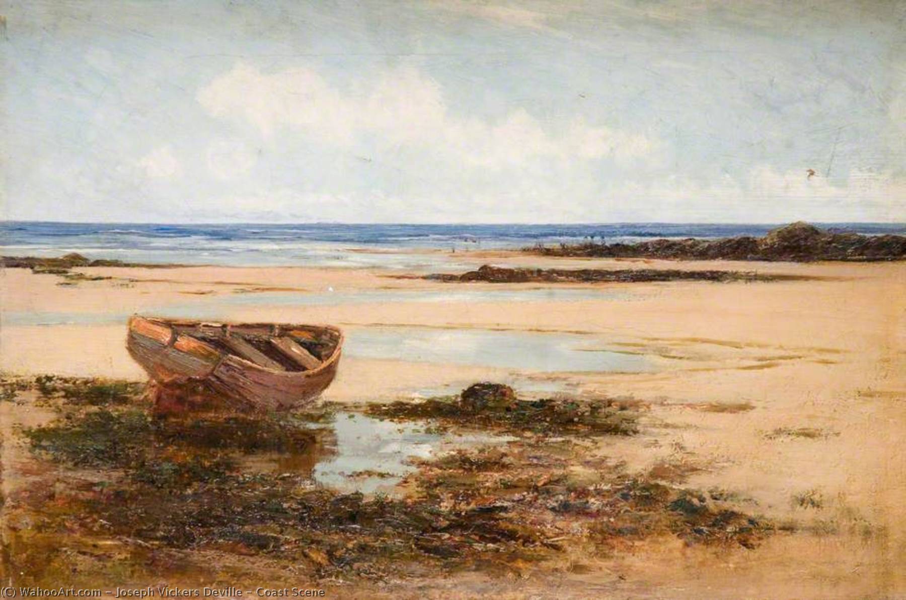 Coast Scene — Joseph Vickers Deville