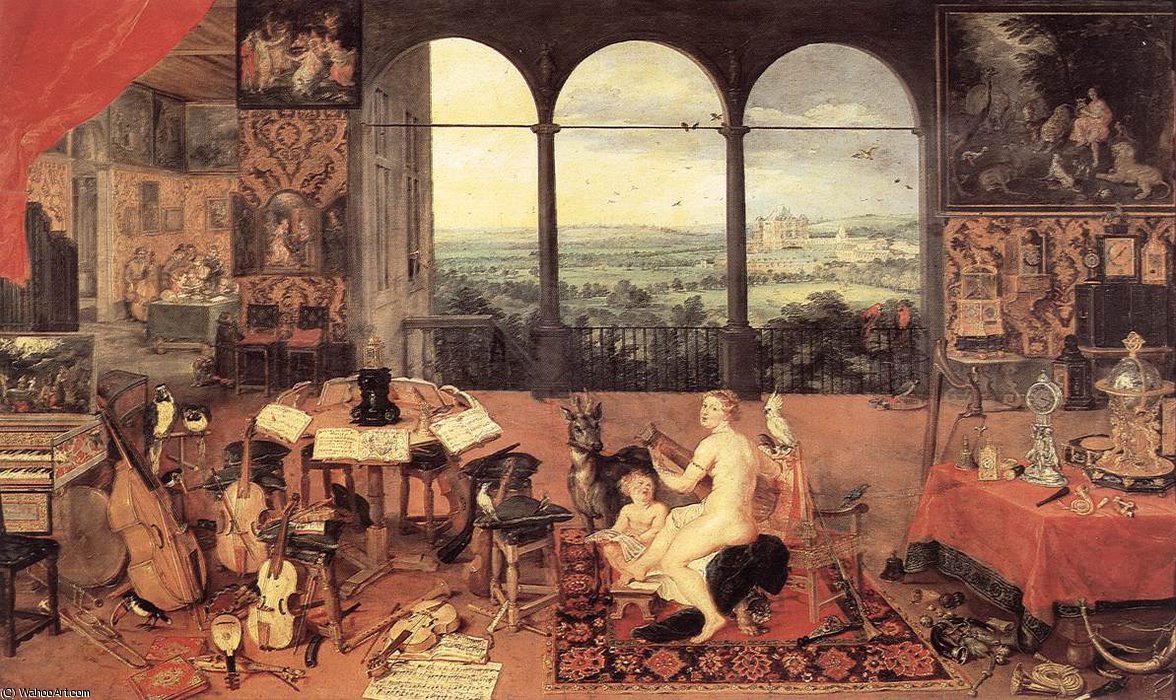 Sense Of Hearing — Jan Brueghel The Elder