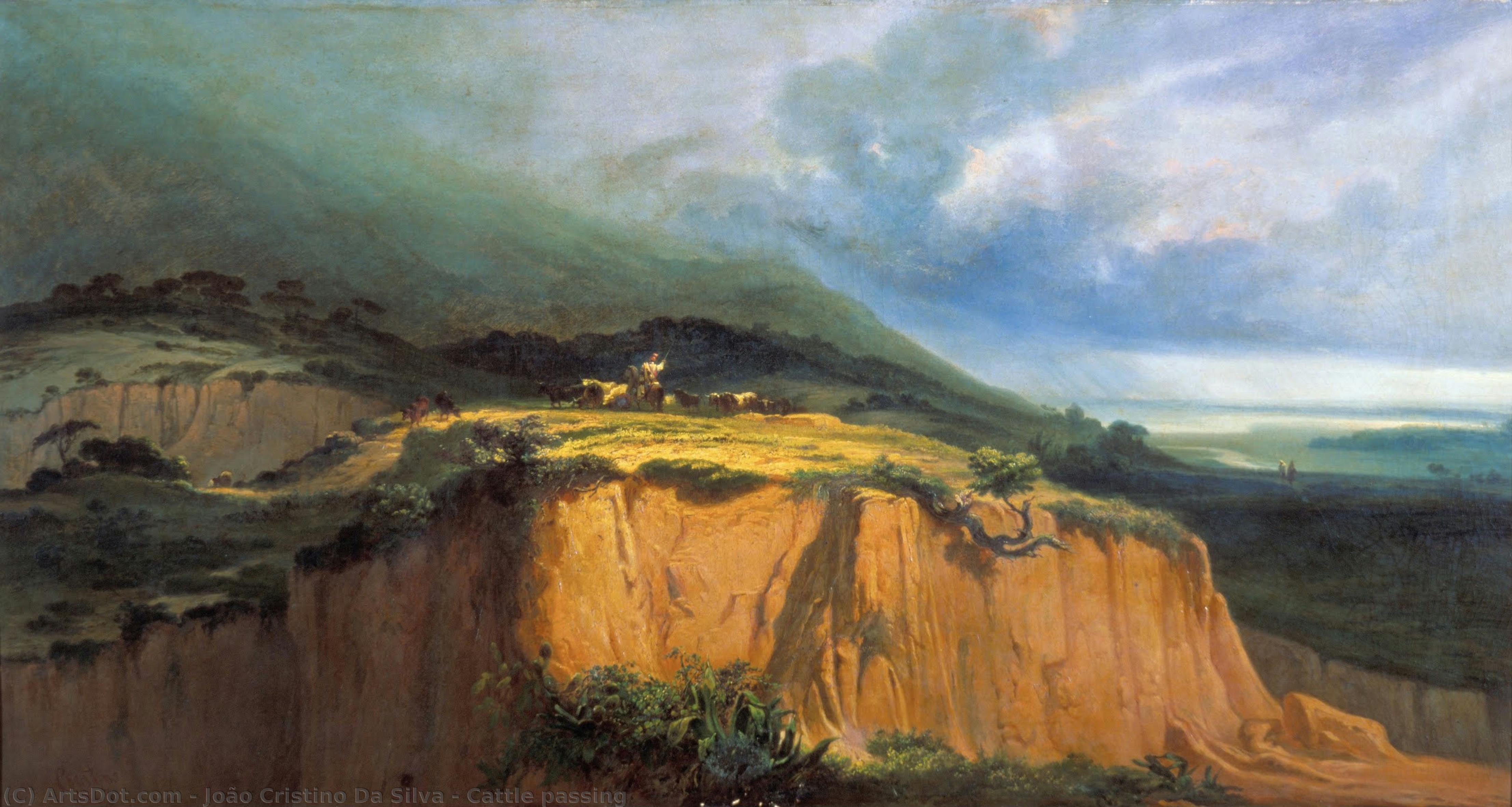 Cattle Passing — João Cristino Da Silva