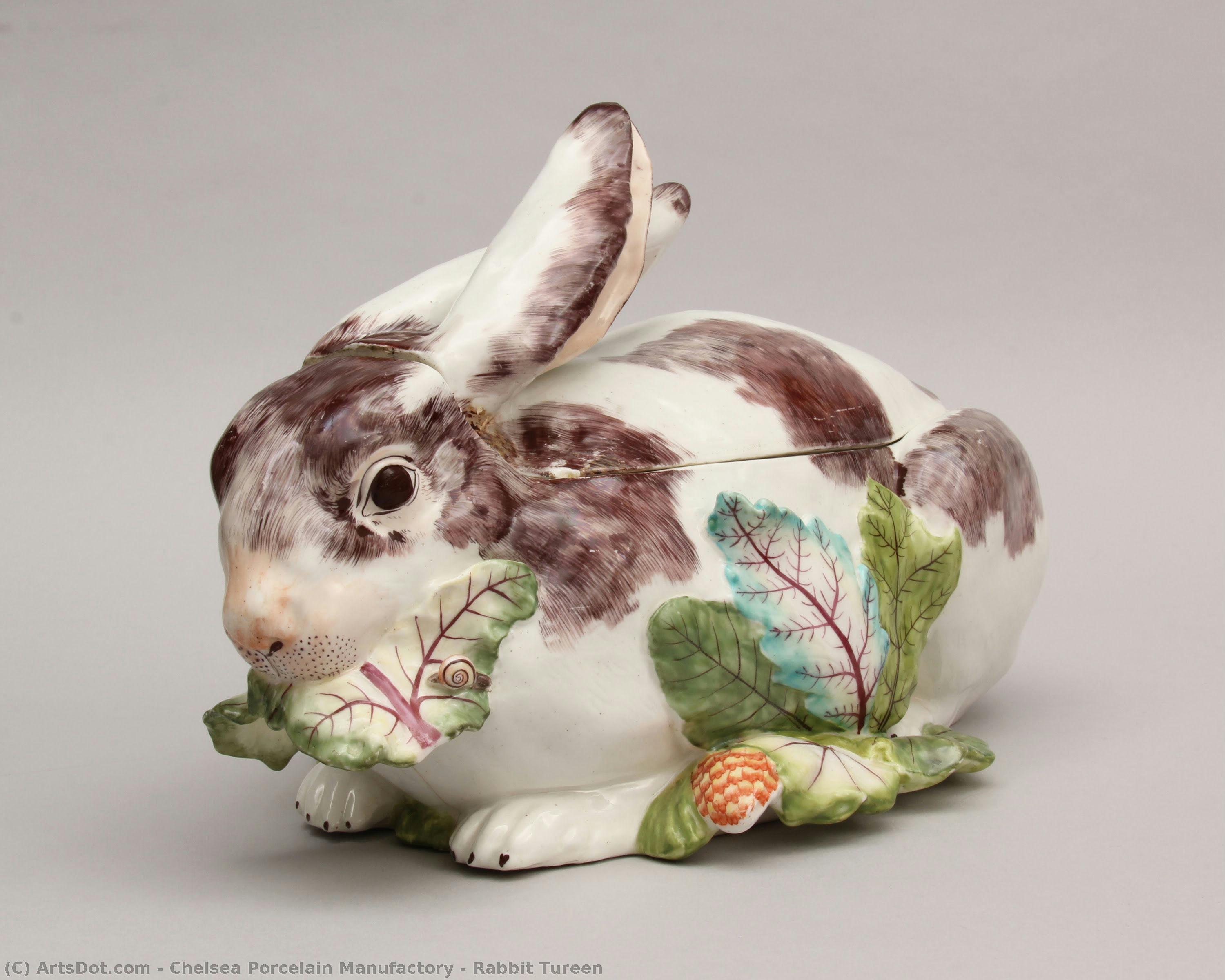 Rabbit Tureen — Chelsea Porcelain Manufactory