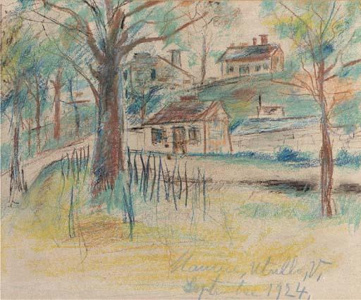 Landscape — Maurice Utrillo
