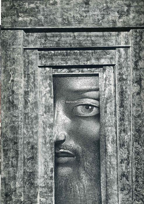 Looking Through Space (the Golden Nose) — Ernst Fuchs