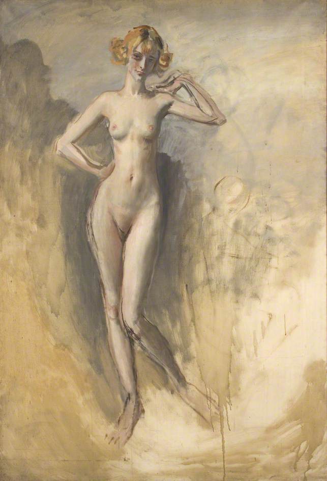 Eileen Hawthorne, Female Nude — Augustus Edwin John