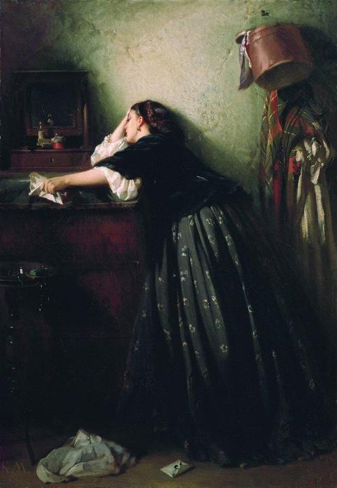 Widow — Konstantin Jegorowitsch Makowski