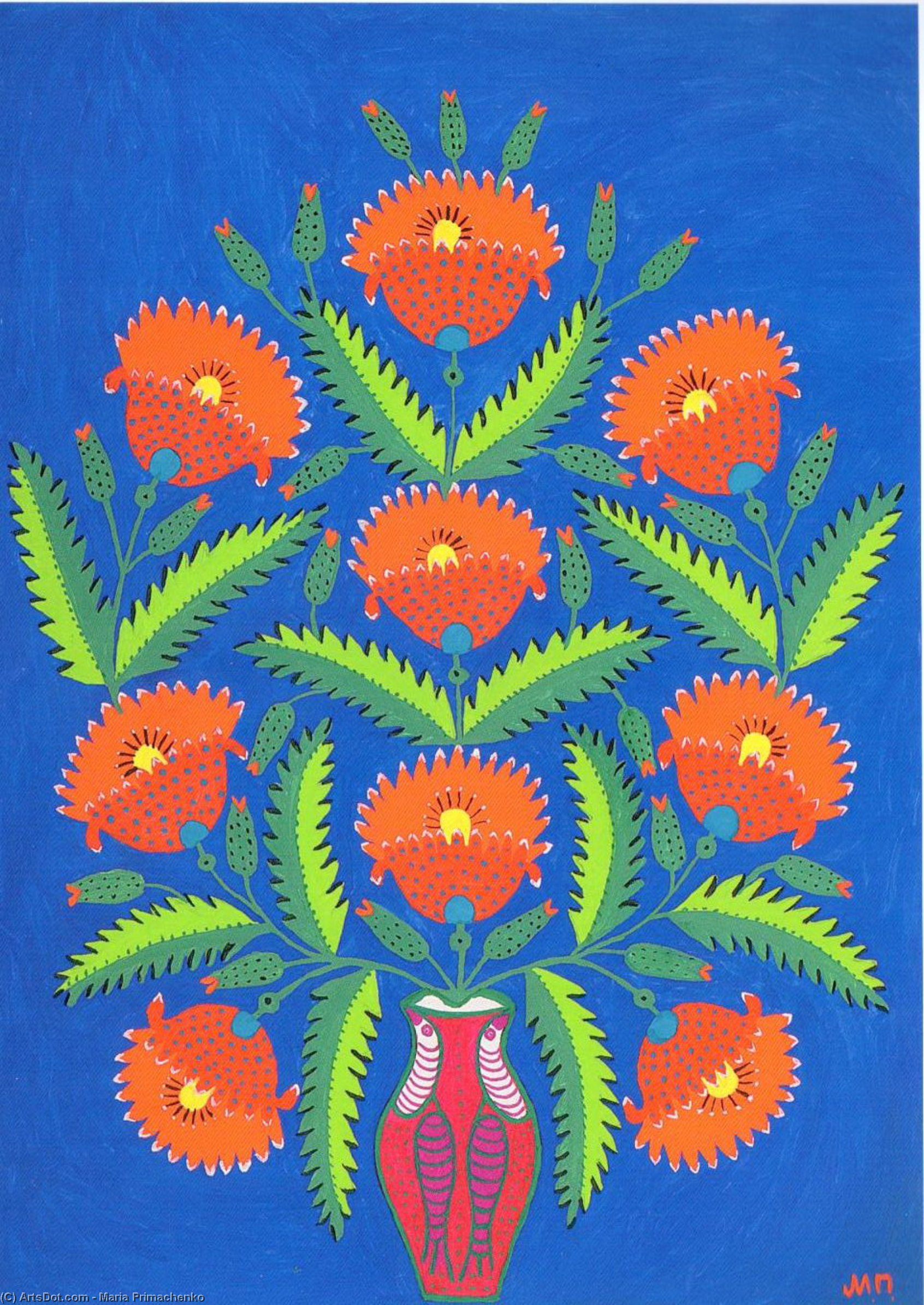 Red Poppies — Мария Примаченко