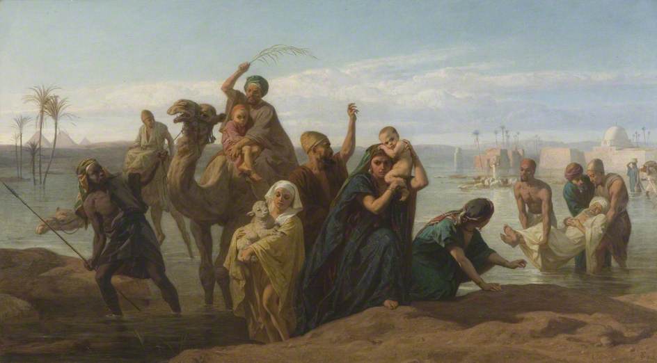 The Rising Of The Nile — Frederick Trevelyan Goodall