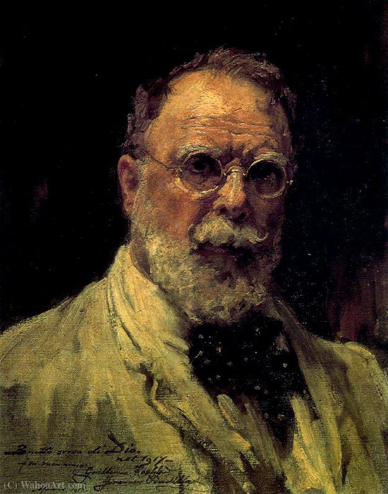 Self-portrait Of Francisco Pradilla Ortiz — Francisco Pradilla Ortiz