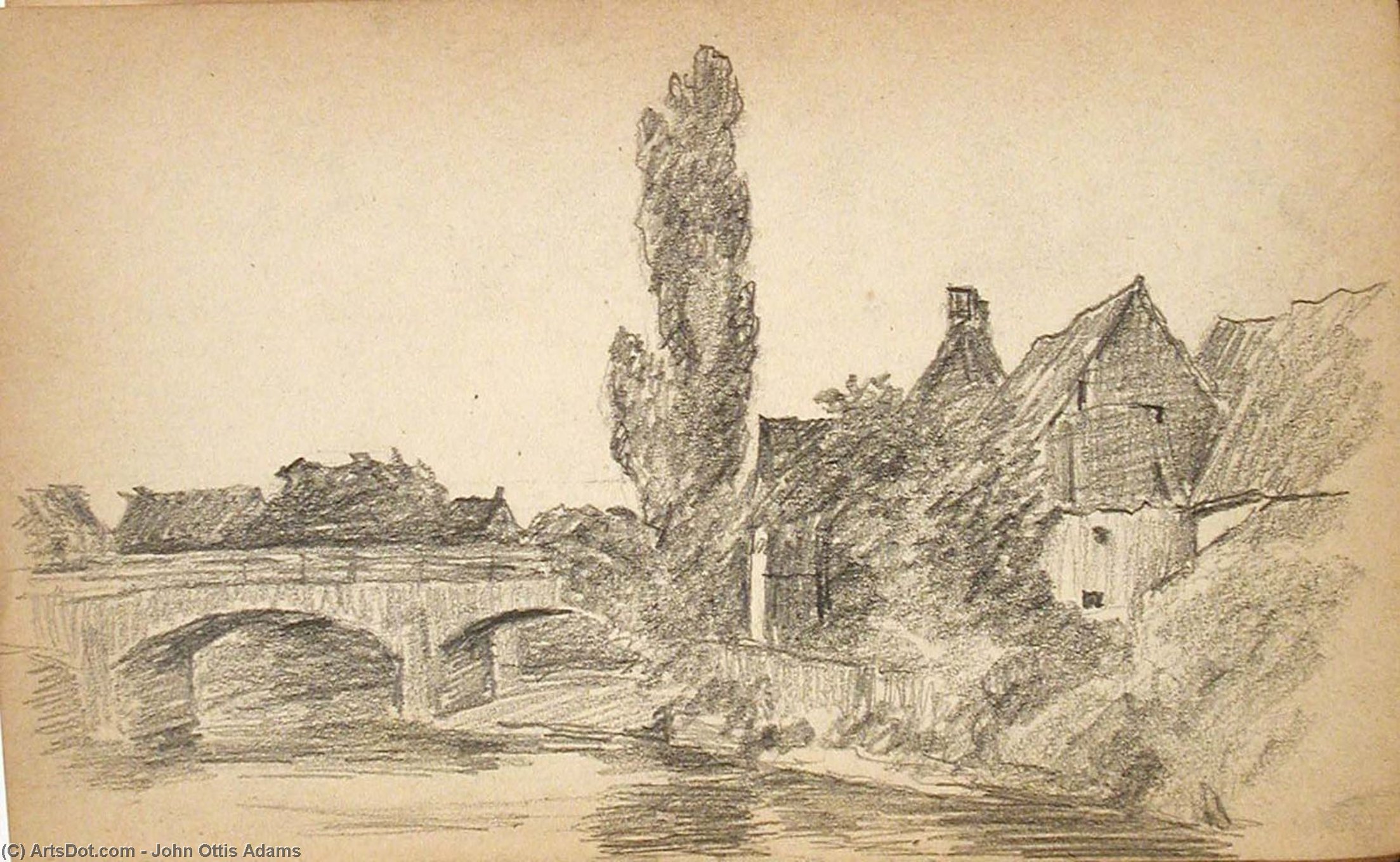 Canal Schleissheim — Džon Otis Adams